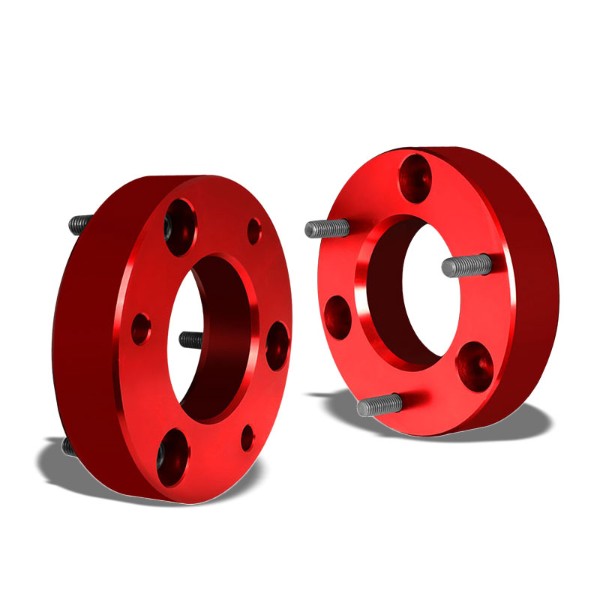 2&quot; Front Red High Mount Leveling Lift Kit Spacer For 07-17 Silverado 1500-Suspension-BuildFastCar