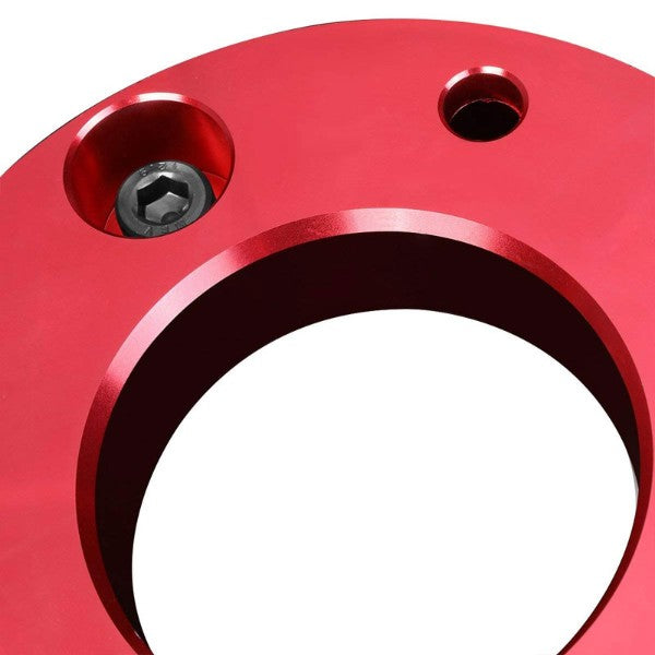 2" Front Red High Mount Leveling Lift Kit Spacer For 07-17 Silverado 1500-Suspension-BuildFastCar