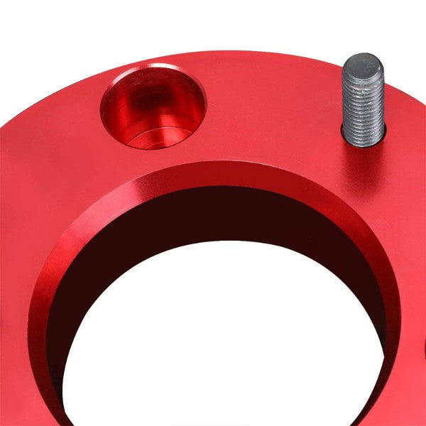 2" Front Red High Mount Leveling Lift Kit Spacer For 07-17 Silverado 1500-Suspension-BuildFastCar