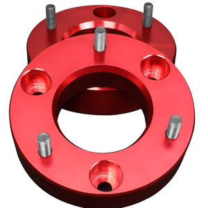 2" Front Red High Mount Leveling Lift Kit Spacer For 07-17 Silverado 1500-Suspension-BuildFastCar
