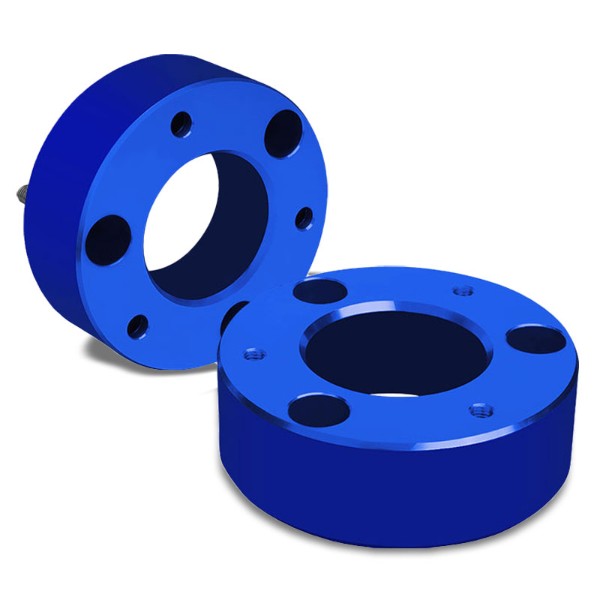 3&quot; Front Blue High Mount Leveling Lift Kit Spacer For 07-17 Silverado 1500-Suspension-BuildFastCar