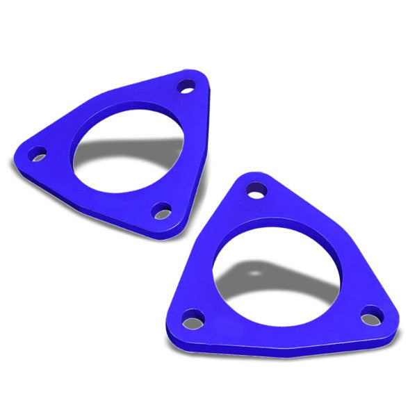 1/2&quot; F Blue Strut Top Mount Leveling Lift Kit Spacer For 07-17 Silverado 1500-Suspension-BuildFastCar