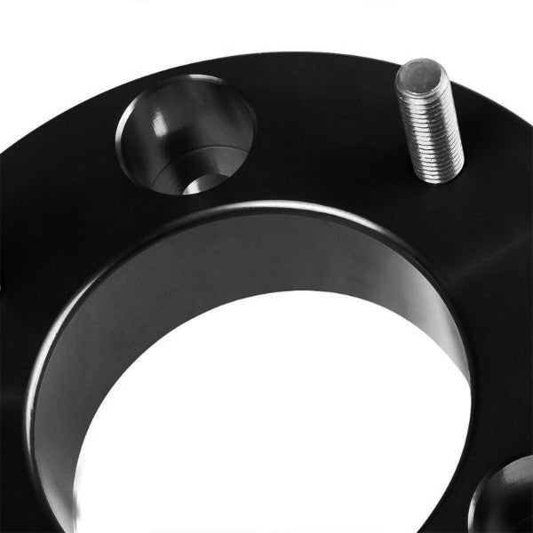 2" Front Black Strut Top Mount Leveling Lift Kit Spacer For 06-10 Dodge Ram 1500-Suspension-BuildFastCar