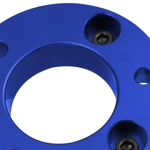 3" Front Blue Strut Top Mount Leveling Lift Kit Spacer For 06-10 Dodge Ram 1500-Suspension-BuildFastCar