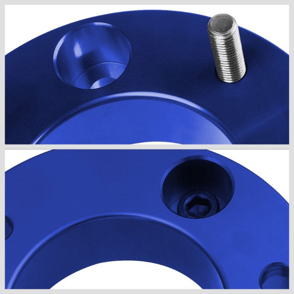 3"F/2"R Blue Strut Top/Spring Leveling Lift Kit Spacer For 09-10 Dodge Ram 1500-Suspension-BuildFastCar