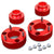 2.5"F/1.5"R Red Strut Top/Spring Leveling Lift Kit Spacer For 09-10 Ram 1500-Suspension-BuildFastCar