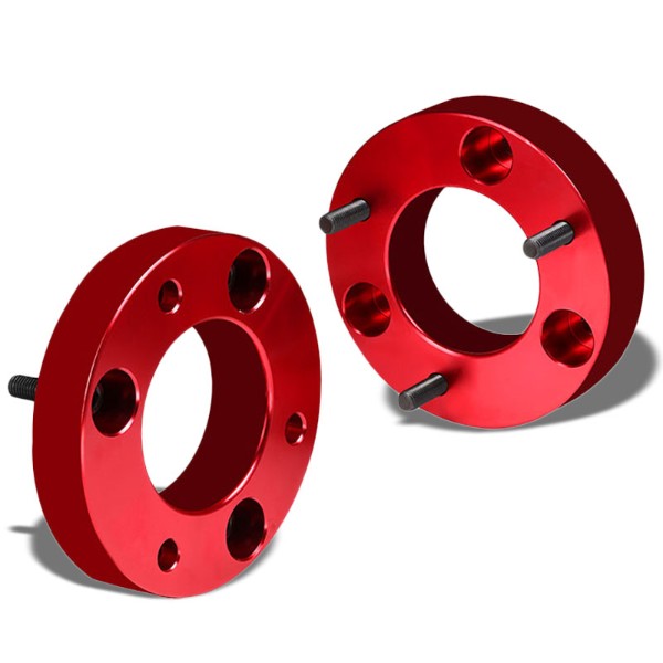 1.5&quot; Front Red Strut Top Mount Leveling Lift Kit Spacer For 04-17 Ford F-150-Suspension-BuildFastCar