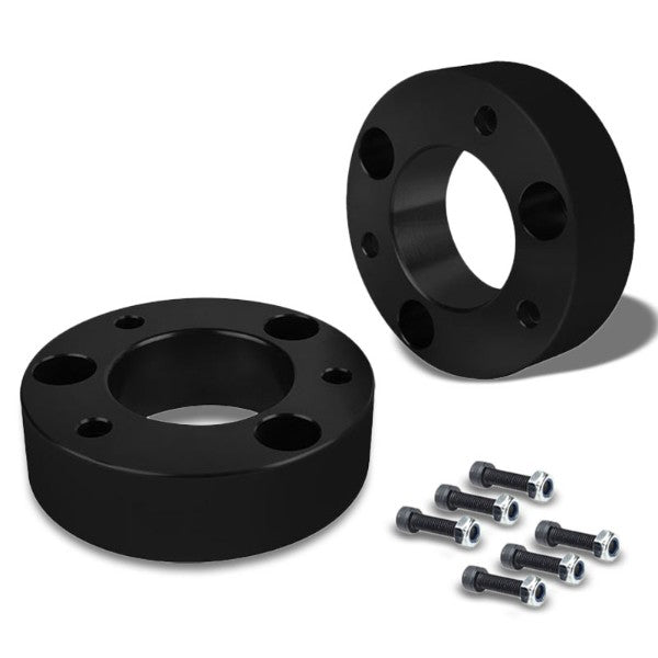 2.5&quot; Front Black Strut Top Mount Leveling Lift Kit Spacer For 04-17 Ford F-150-Suspension-BuildFastCar