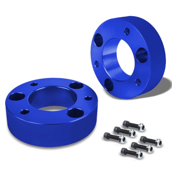 2.5&quot; Front Blue Strut Top Mount Leveling Lift Kit Spacer For 04-17 Ford F-150-Suspension-BuildFastCar