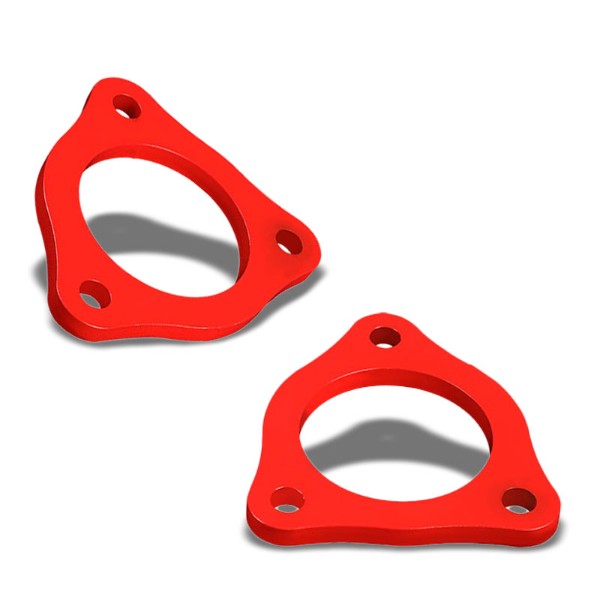 1/2&quot; Front Red Strut Top Mount Leveling Lift Kit Spacer For 04-17 Ford F-150-Suspension-BuildFastCar