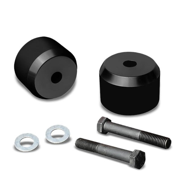 2" Front Black Coil Spring Mount Leveling Lift Kit Spacer For 05-18 F250/F350 SD-Suspension-BuildFastCar