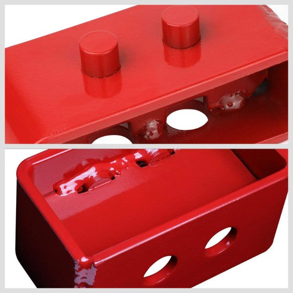 3" F/3" R Red Strut Top/Spring Mt Leveling Lift Kit Spacer/Block For 04-17 F-150-Suspension-BuildFastCar