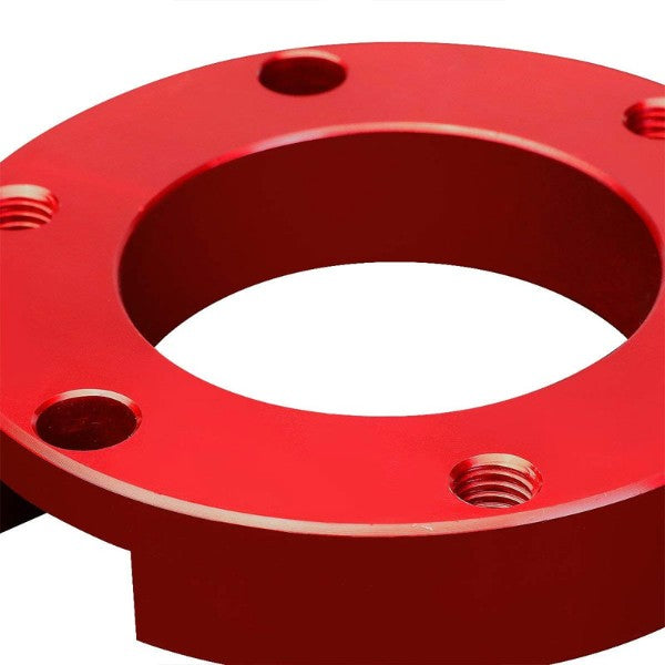 2.5" Front Red Strut Top Mount Leveling Lift Kit Spacer For 95-04 Toyota Tacoma-Suspension-BuildFastCar