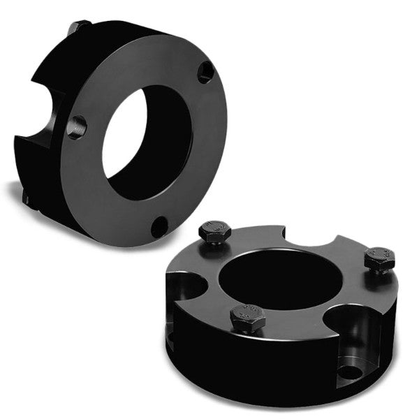 3" Front Black Strut Top Mount Leveling Lift Kit Spacer For 05-18 Toyota Tacoma-Suspension-BuildFastCar
