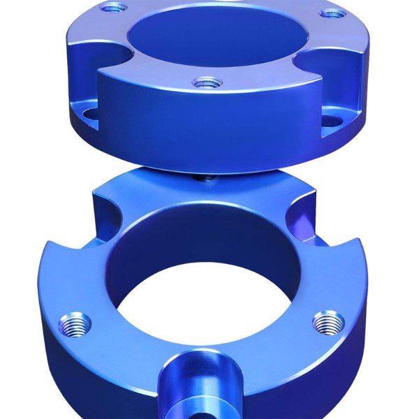3" Front Blue Strut Top Mount Leveling Lift Kit Spacer For 05-18 Toyota Tacoma-Suspension-BuildFastCar