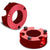 3" Front Red Strut Top Mount Leveling Lift Kit Spacer For 05-18 Toyota Tacoma-Suspension-BuildFastCar