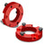 2" Front Red Strut Top Mount Leveling Lift Kit Spacer For 00-06 Toyota Tundra-Suspension-BuildFastCar