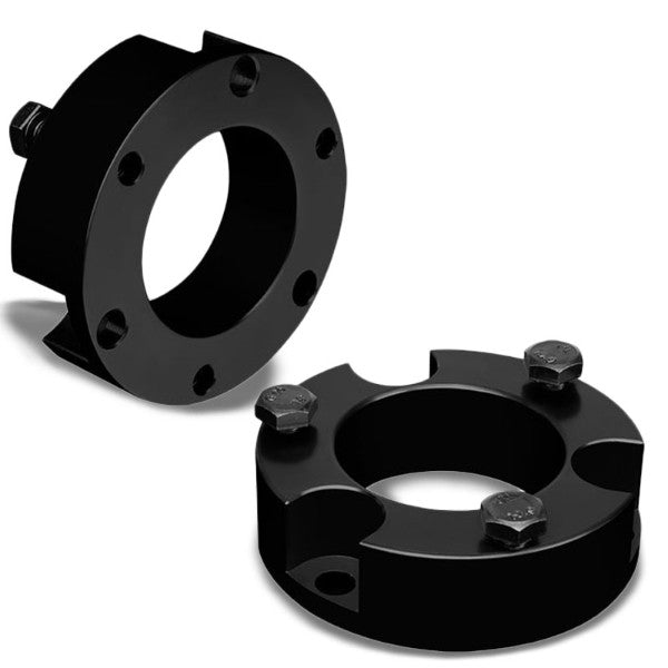 2.5&quot; F Black Strut Top Mount Leveling Lift Kit Spacer For 00-06 Toyota Tundra-Suspension-BuildFastCar