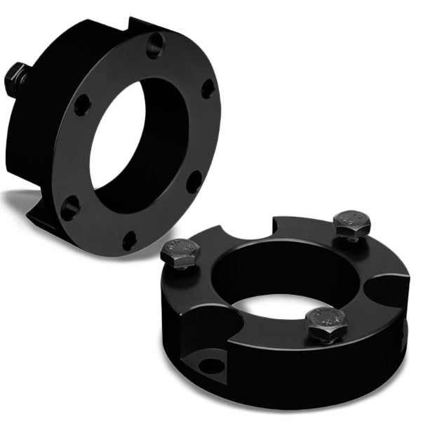 3" Front Black Strut Top Mount Leveling Lift Kit Spacer For 00-06 Toyota Tundra-Suspension-BuildFastCar