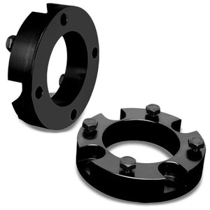 2" Front Black Strut Top Mount Leveling Lift Kit Spacer For 07-18 Toyota Tundra-Suspension-BuildFastCar