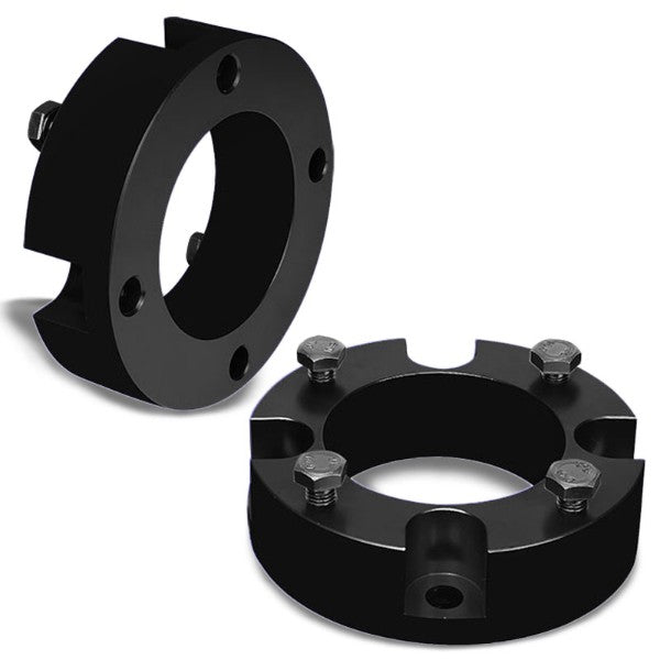 2.5&quot; F Black Strut Top Mount Leveling Lift Kit Spacer For 07-18 Toyota Tundra-Suspension-BuildFastCar