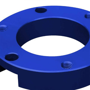 2.5" Front Blue Strut Top Mount Leveling Lift Kit Spacer For 07-18 Toyota Tundra-Suspension-BuildFastCar