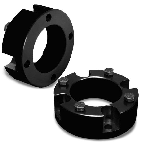 3&quot; Front Black Strut Top Mount Leveling Lift Kit Spacer For 07-18 Toyota Tundra-Suspension-BuildFastCar