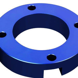 3" Front Blue Strut Top Mount Leveling Lift Kit Spacer For 07-18 Toyota Tundra-Suspension-BuildFastCar