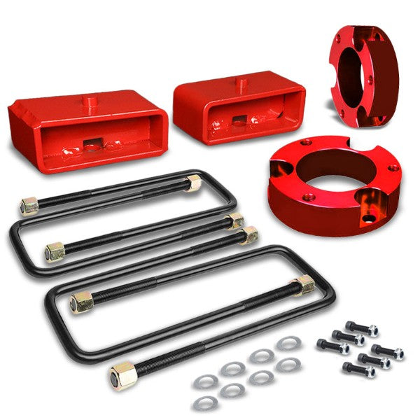 3"F/2"R RD Strut Tp/Leaf Spring Mt Lvling Lift Kit Spacer/Block For 95-04 Tacoma-Suspension-BuildFastCar