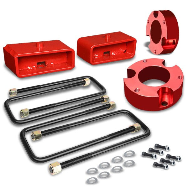 3&quot;F/2&quot;R RD Strut Tp/Leaf Spring Mt Lvling Lift Kit Spacer/Block For 00-06 Tundra-Suspension-BuildFastCar