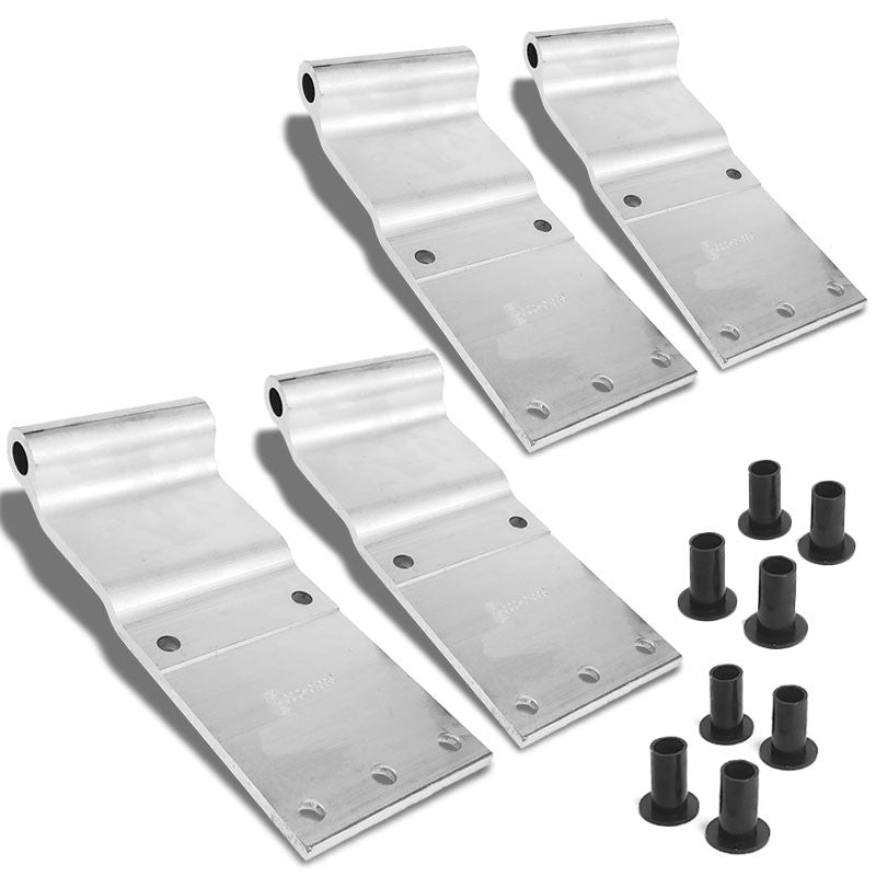 Stoughton Style 5-Hole 4.18&quot; x 9.60&quot; Door Hinge Semi Truck Trailer BFC-TTP-HI-FLT-022-01086-X4