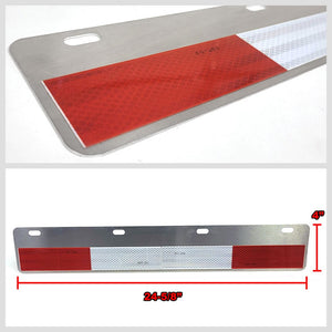 2x Fleet Engineers 033-04259 Straight Reflective Conspicuity Plate BFC-RP-FLT033-04259-X2