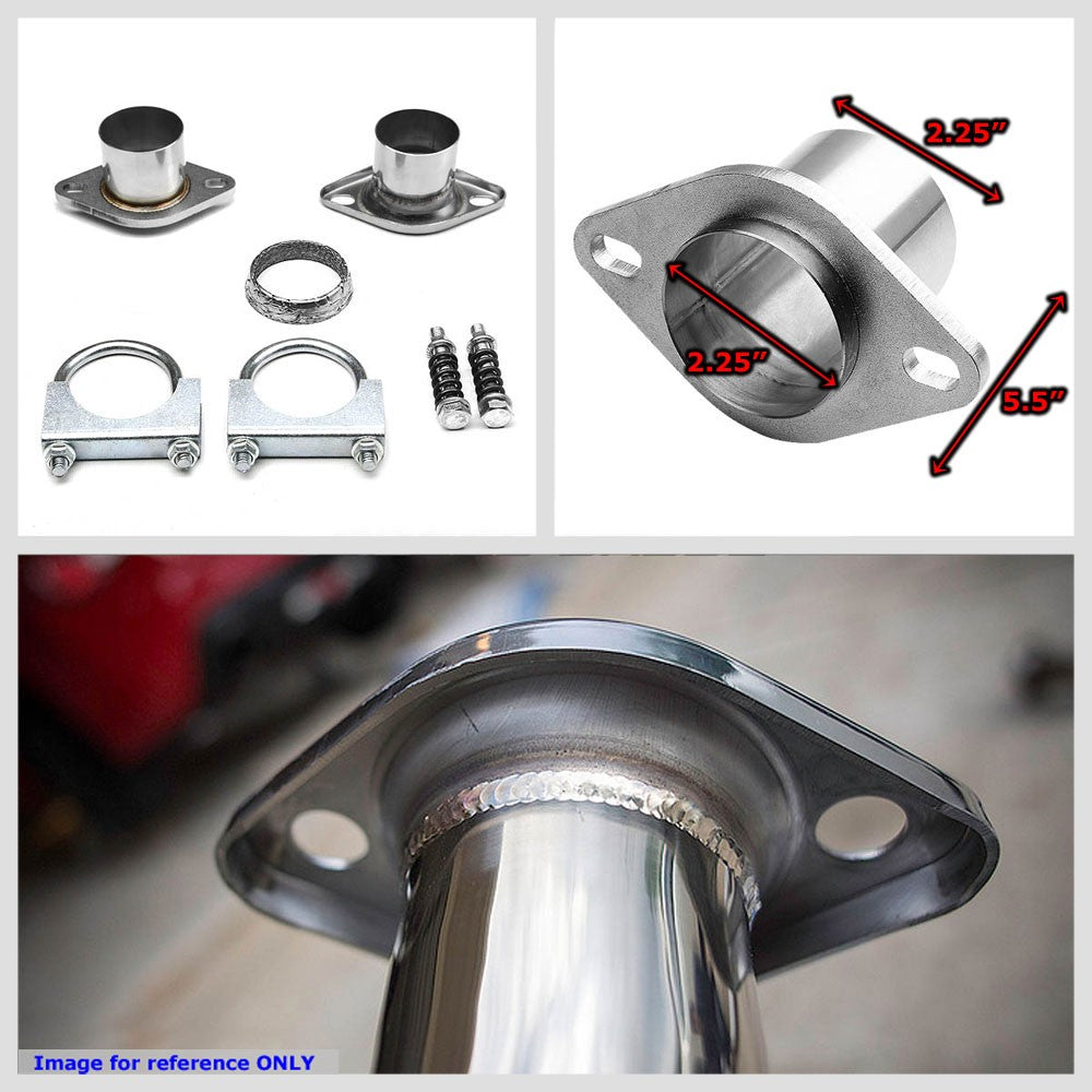 Header/Exhaust Merge Collector Pipe Joint Repair Kit Flange Clamp Bolt BFC-EXMC-PBC-225