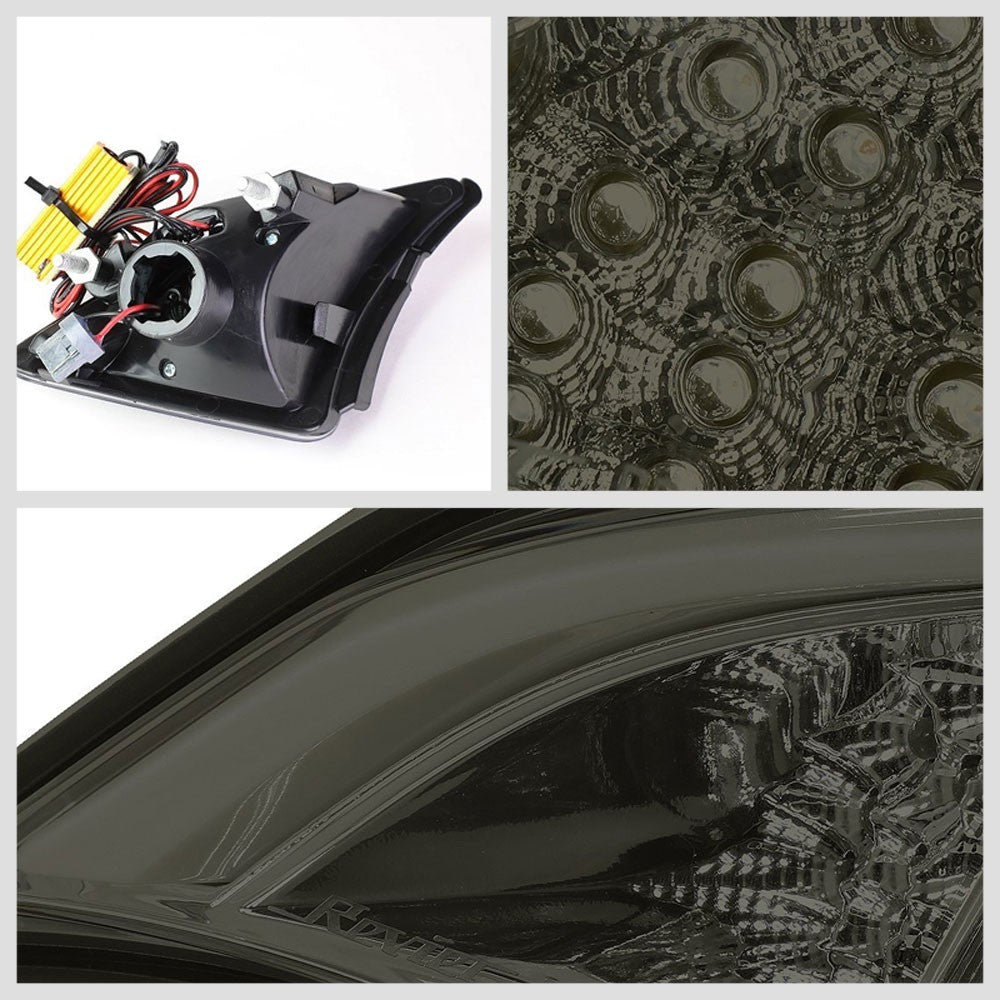 Chrome/Smoke Len Front Bumper LED Turning Signal Corner Light Lamp For Scion FRS