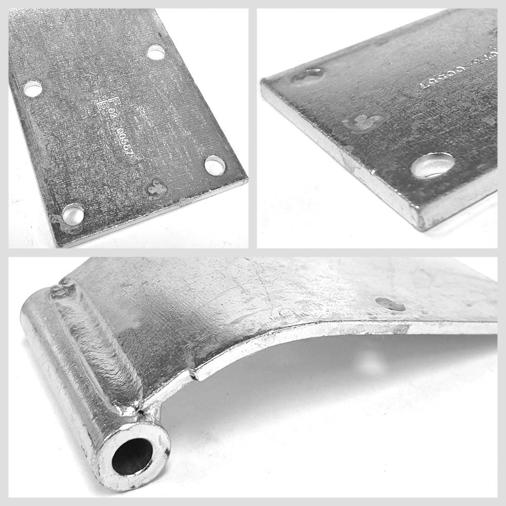 Fruehauf Style 4-Hole Hinge Radius Offset 4 x 8" Door Hinge BFC-TTP-HI-FRUDCE8681-1