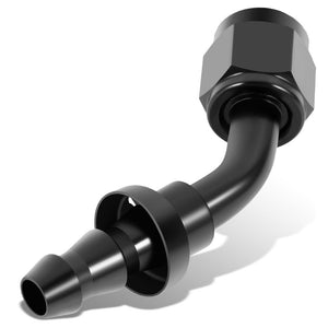 BFC-FIT-041-04-045-BK AN Fitting Push-on Hose End to AN Female BFC-FIT-041-04-045-BK