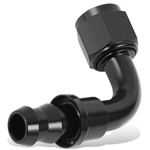 BFC-FIT-041-08-090-BK AN Fitting Push-on Hose End to AN Female BFC-FIT-041-08-090-BK