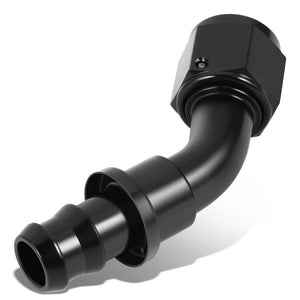 BFC-FIT-041-10-045-BK AN Fitting Push-on Hose End to AN Female BFC-FIT-041-10-045-BK