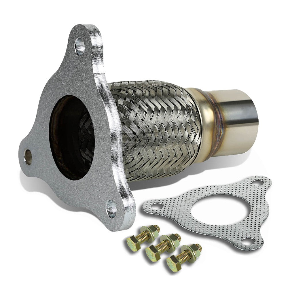 Front Weld-On Exhaust Flex Pipe whit T304/Mild Steel For 99-05 Chevy Cavalier BFC-FLXP-CC95