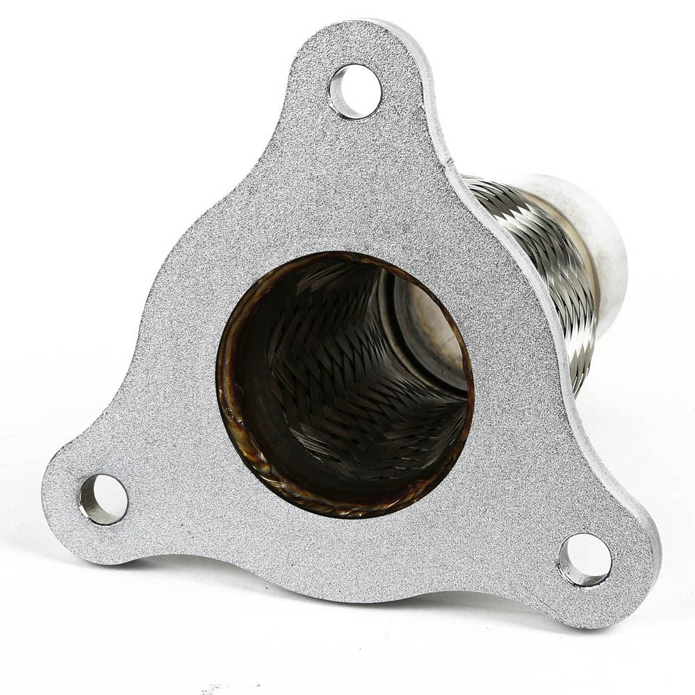 Weld-On Exhaust Flange Flex Pipe Repair Tube For 06-10 HHR / 07-10 G5 / 05-09 Cobalt / 99-05 05-09 Cobalt