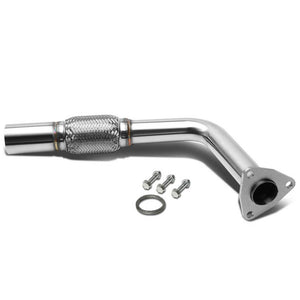 Front Weld-On Exhaust Flange Flex Pipe For 97-01 Toyota Camry Solara 2.2L L4