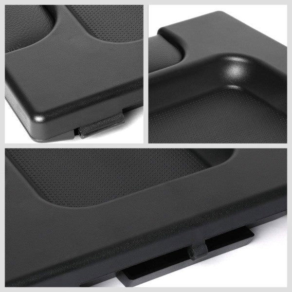 Black Center Console Tray Lid Arm Rest Latch Replacement Kit For 01-07 Silverado-Interior-BuildFastCar
