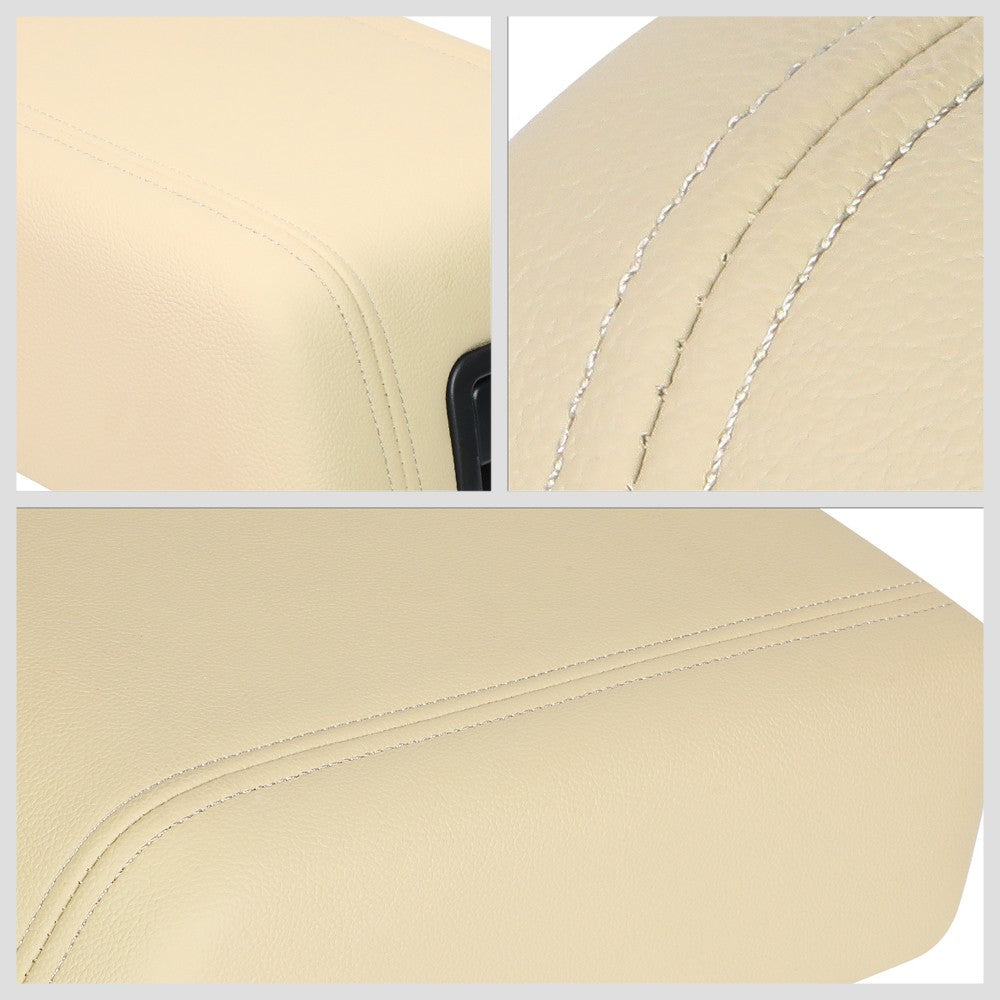 Beige Center Console Tray Lid Assembly For 04-08 F-150 Mark LT (Floor Shift) BFC-CCTL-004-YE