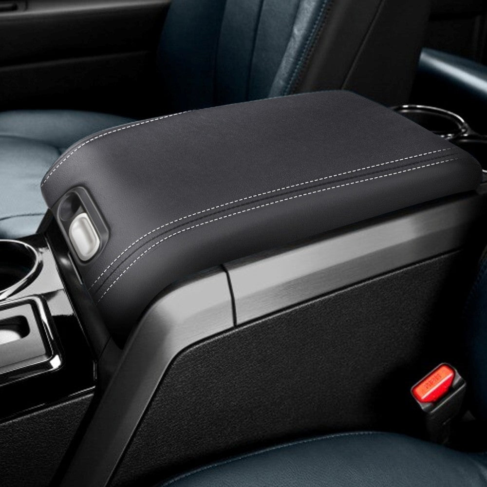 Black Center Console Tray Lid Assembly For 09-14 F-150 (Flow Through Consoles) BFC-CCTL-006