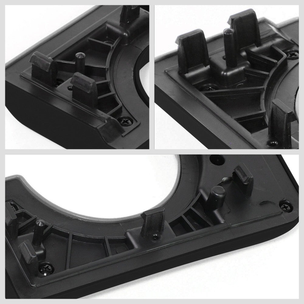 Black Console Cup Holder Trim For 04-14 F-150 40/20/40 Bench Seats (P221, P415) BFC-CCTL-007-BK
