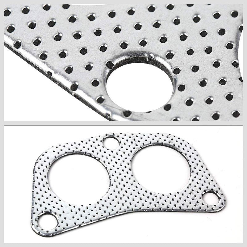 BFC Aluminum Graphite Exhaust Gasket Replacement For Nissan Downpipe Flange-Exhaust Systems-BuildFastCar-BFC-12-1003