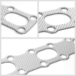 BFC Aluminum Graphite Exhaust Gasket Replacement For 04-13 Infiniti QX56 Base V8-Gasket Parts-BuildFastCar