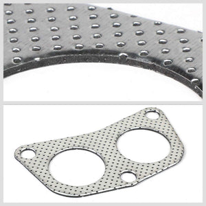 BFC Aluminum Graphite Exhaust Gasket For 94-01 Acura Integra GSR/Type-R DOHC-Exhaust Systems-BuildFastCar-BFC-12-1009