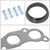 BFC Aluminum Graphite Exhaust Gasket Replacement For 02-06 Acura RSX Base 2.0L-Exhaust Systems-BuildFastCar-BFC-12-1010