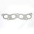 BFC Aluminum Graphite Exhaust Gasket Replacement For 02-06 Acura RSX Base 2.0L-Exhaust Systems-BuildFastCar-BFC-12-1010